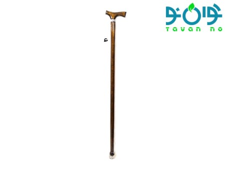 عصا لردی رینگ دار چوبی طرح ویکیت TR01